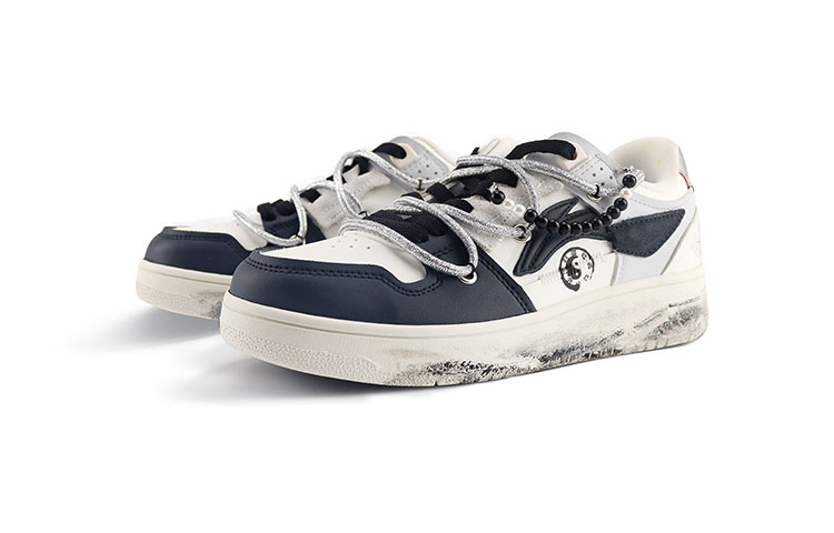 Lookbook (W) [Kasut Custom] Li-Ning Tianji 'Percikan Dakwat Hitam Putih' AGCS392-5(Team119-八卦)