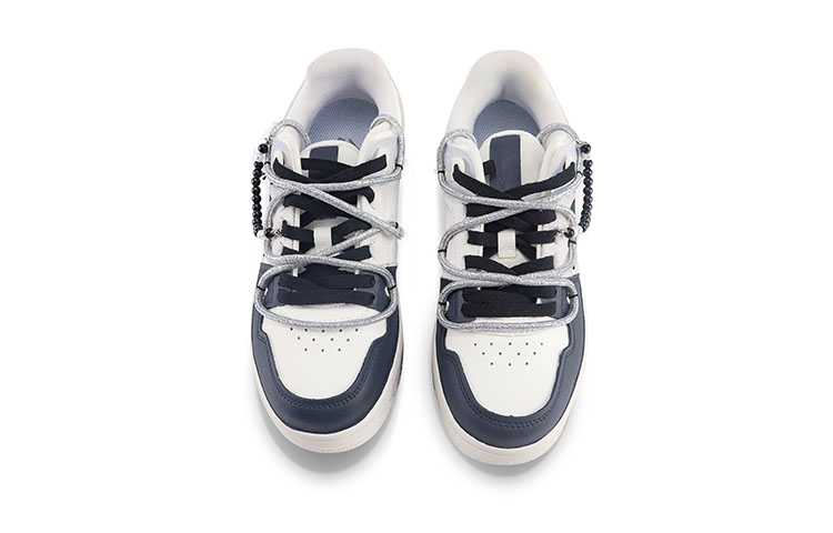 Shop (W) [Kasut Custom] Li-Ning Tianji 'Percikan Dakwat Hitam Putih' AGCS392-5(Team119-八卦)