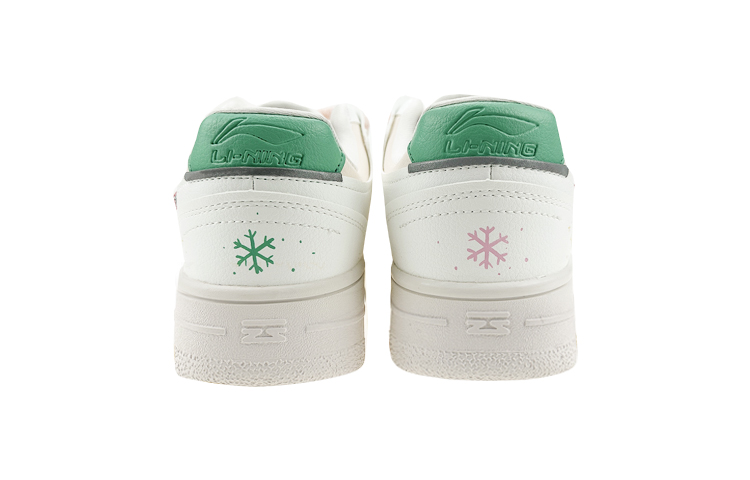Purchase (W) 리닝 천기 '크리스마스 벨 화이트-그린' (커스텀 슈즈) AGCP362-15(Team叁-女款铃铛圣诞)