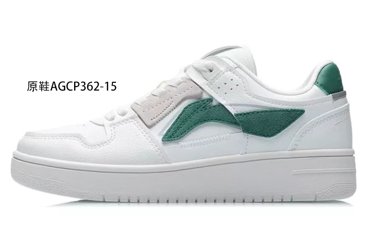 Sizing (W) 리닝 천기 '크리스마스 벨 화이트-그린' (커스텀 슈즈) AGCP362-15(Team叁-女款铃铛圣诞)