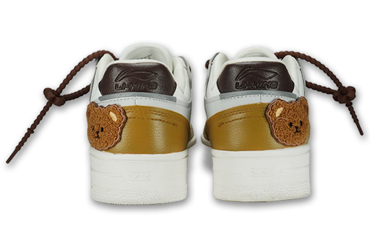 Purchase (W) [Kasut Custom] Li-Ning Tianji 'Christmas Teddy Bear' Edisi Krismas. AGCP362-17(TeamF-女款棕色小熊)