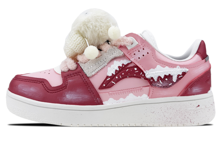 [Custom Shoes] (W) Li-Ning Tianji 'Christmas White Pink'
