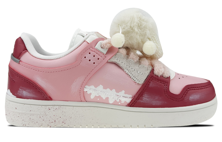 [Custom Shoes] (W) Li-Ning Tianji 'Christmas White Pink' 圖 2