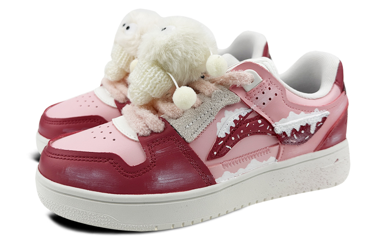 [Custom Shoes] (W) Li-Ning Tianji 'Christmas White Pink' 圖 3