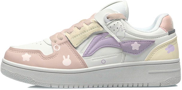 【客製球鞋】 LiNing李寧 天跡 CNY兔年限定 星星 月兔 經典 低筒 板鞋 女款 香芋紫 Buy 【客製球鞋】 LiNing李寧 天跡 CNY兔年限定 星星 月兔 經典 低筒 板鞋 女款 香芋紫