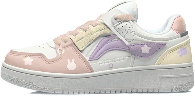 【客製球鞋】 LiNing李寧 天跡 CNY兔年限定 星星 月兔 經典 低筒 板鞋 女款 香芋紫 Buy 【客製球鞋】 LiNing李寧 天跡 CNY兔年限定 星星 月兔 經典 低筒 板鞋 女款 香芋紫
