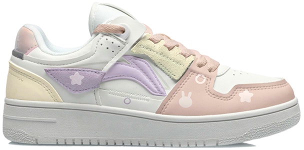 【客製球鞋】 LiNing李寧 天跡 CNY兔年限定 星星 月兔 經典 低筒 板鞋 女款 香芋紫 Order 【客製球鞋】 LiNing李寧 天跡 CNY兔年限定 星星 月兔 經典 低筒 板鞋 女款 香芋紫