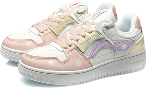 【客製球鞋】 LiNing李寧 天跡 CNY兔年限定 星星 月兔 經典 低筒 板鞋 女款 香芋紫 Lookbook 【客製球鞋】 LiNing李寧 天跡 CNY兔年限定 星星 月兔 經典 低筒 板鞋 女款 香芋紫