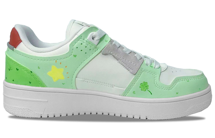 Order (W) Zapatillas Li-Ning Tianji 'Trébol de Cuatro Hojas Corazón Verde Sueño' AGCS392-1(Team21-女款帕恰狗)