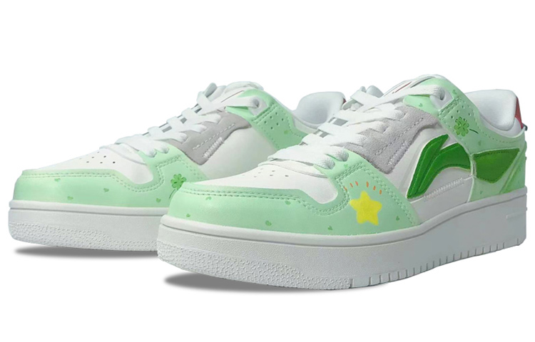 Lookbook (W) Zapatillas Li-Ning Tianji 'Trébol de Cuatro Hojas Corazón Verde Sueño' AGCS392-1(Team21-女款帕恰狗)