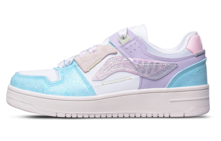 Order (W) Li-Ning Tianji "Fantasía Helada" San Valentín (Edición Limitada) AGCP362-12(TeamEight-女款冰雪节白粉紫)