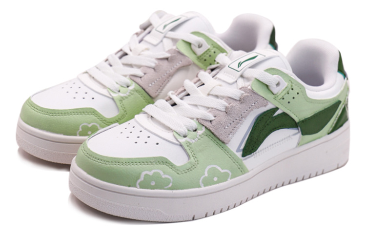 Lookbook (W) [定制鞋款] 李宁天机 ‘手绘涂鸦花卉爱心’ AGCP362-15(Team-S李宁花朵爱心)