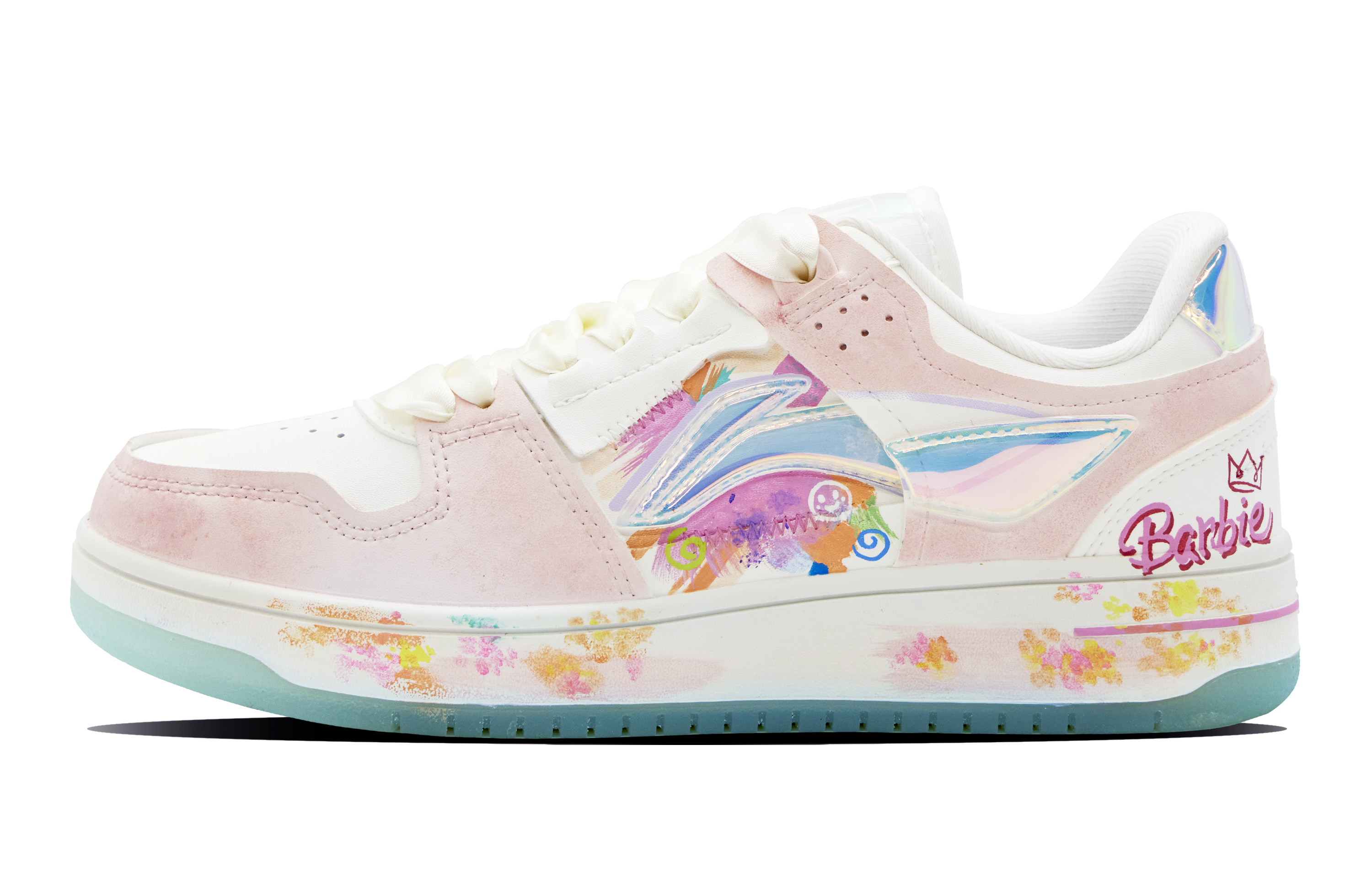 [Custom Shoes] (Women) Li-Ning Tianji 'Laser Dopamine Dream Barbie'