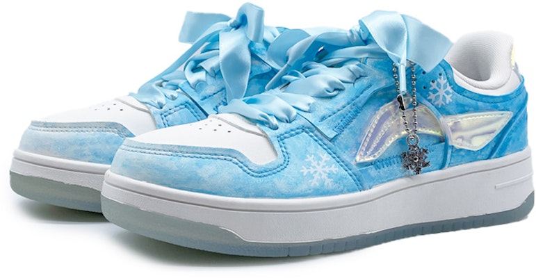 (W) Zapatillas Li-Ning Tianji "Hielo Láser" Azul/Blanco AGCP362-8(Team40-女款天迹冰雪奇缘蓝白) Lookbook (W) Zapatillas Li-Ning Tianji "Hielo Láser" Azul/Blanco AGCP362-8(Team40-女款天迹冰雪奇缘蓝白)