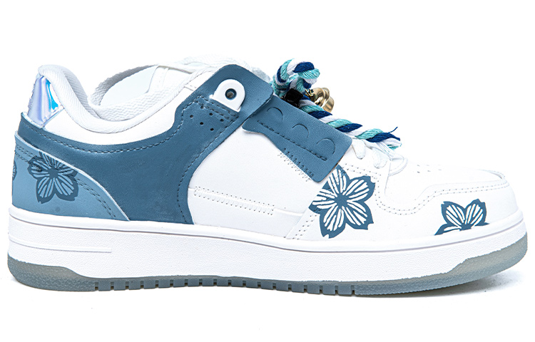 Order (W) [Kasut Custom] Li-Ning Tianji 'Laser Sakura Navy' AGCP362-8(Team1-女款蓝樱花)