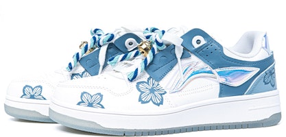 (W) 李寧 天機「レーザー桜ネイビー」カスタムシューズ AGCP362-8(Team1-女款蓝樱花) Lookbook (W) 李寧 天機「レーザー桜ネイビー」カスタムシューズ AGCP362-8(Team1-女款蓝樱花)