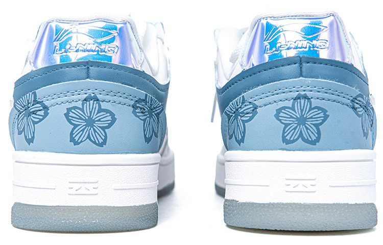 Purchase (W) [Kasut Custom] Li-Ning Tianji 'Laser Sakura Navy' AGCP362-8(Team1-女款蓝樱花)