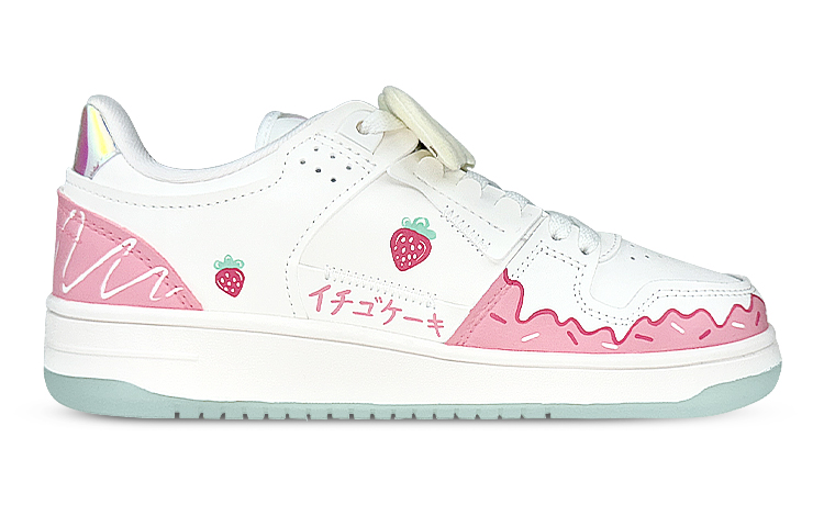 Lookbook (W) [Kasut Custom] Li-Ning Tianji 'Kek Strawberi Laser' AGCP362-8(Team47-女款草莓蛋糕SBOX)