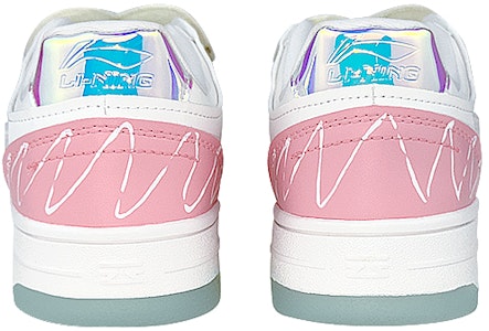 【定製球鞋】LiNing李寧 天跡 雷射 禮盒 草莓蛋糕 流淌 塗鴉 鞋帶扣 少女 低筒 板鞋 女款 白粉 Details for 【定製球鞋】LiNing李寧 天跡 雷射 禮盒 草莓蛋糕 流淌 塗鴉 鞋帶扣 少女 低筒 板鞋 女款 白粉