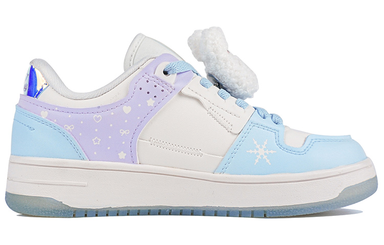 Order (W) 【定制鞋】李宁天机'激光白兔 - 蓝紫色' AGCP362-8(Team陆-白兔轻定制QD)