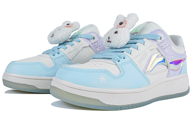 Lookbook (W) 【定制鞋】李宁天机'激光白兔 - 蓝紫色' AGCP362-8(Team陆-白兔轻定制QD)