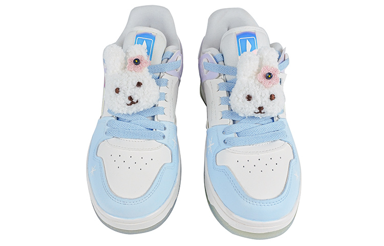 Shop (W) 【定制鞋】李宁天机'激光白兔 - 蓝紫色' AGCP362-8(Team陆-白兔轻定制QD)