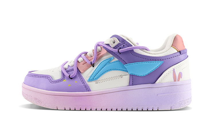 Buy (W) [Kasut Custom] Li-Ning Tianji 'Macaron Ungu Arnab' AGCP362-17(Team119-星黛露兔耳朵)