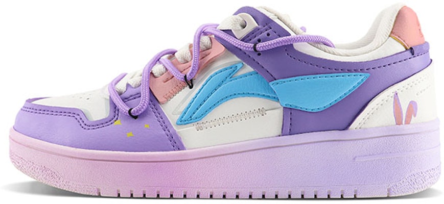 【客製球鞋】 LiNing李寧 天跡 淺墨染指 紫兔耳朵 鬼馬少女 馬卡龍 溫柔可愛 甜妹 低筒 板鞋 女款 紫色 Buy 【客製球鞋】 LiNing李寧 天跡 淺墨染指 紫兔耳朵 鬼馬少女 馬卡龍 溫柔可愛 甜妹 低筒 板鞋 女款 紫色