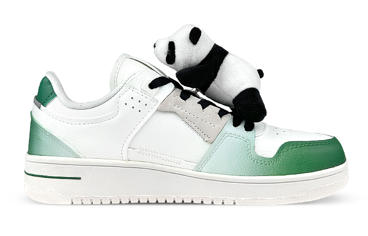 Order (W) 리닝 천기 '판다 화이트 그린' 커스텀 슈즈 AGCP362-15(Team58-天迹熊猫女)