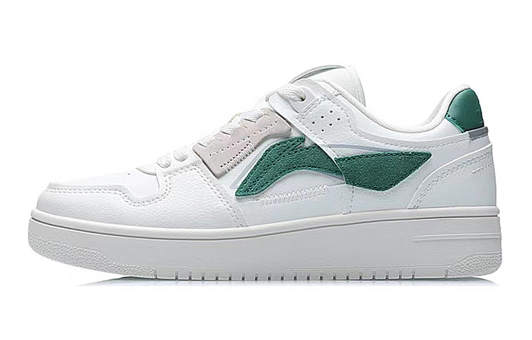 Cheap (W) 리닝 천기 '판다 화이트 그린' 커스텀 슈즈 AGCP362-15(Team58-天迹熊猫女)