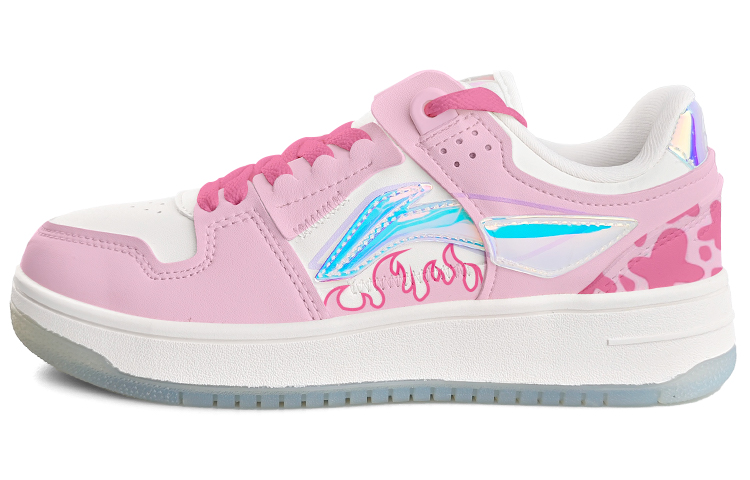 [Custom Shoes] (W) Li-Ning Tianji 'Pink Flame Speckle'