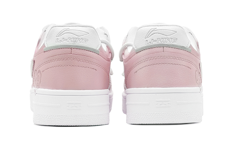 Shop (W) [Sepatu Custom] Li-Ning Tianji 'Pink White' AGCS392-5(Team88-粉色甜蜜爱心S-BOX)