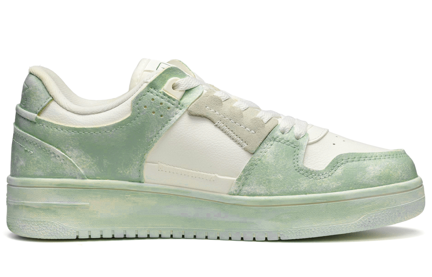 [Custom Shoes] (W) Li-Ning Tianji 'Textured Grey-Green Graffiti' 圖 2