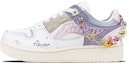 Buy (W) Li-Ning Tianji "Tulip Graffiti" Blanco-Morado (Personalizadas) AGCP362-12(Team叁-女款郁金香S-BOXQD)