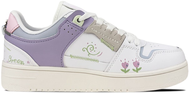 (W) Li-Ning Tianji "Tulip Graffiti" Blanco-Morado (Personalizadas) AGCP362-12(Team叁-女款郁金香S-BOXQD) Order (W) Li-Ning Tianji "Tulip Graffiti" Blanco-Morado (Personalizadas) AGCP362-12(Team叁-女款郁金香S-BOXQD)