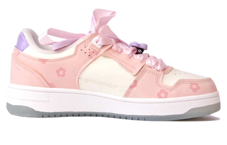 Order (W) [定制鞋] 李宁 天机 '情人节泼洒花卉' AGCP362-8(TeamJ-情人节主题粉紫女款)