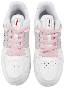 【定制球鞋】 LiNing李寧 天跡 是在玩鞋 情人節 表情 個性塗鴉 低幫 板鞋 女款 白粉 Shop 【定制球鞋】 LiNing李寧 天跡 是在玩鞋 情人節 表情 個性塗鴉 低幫 板鞋 女款 白粉