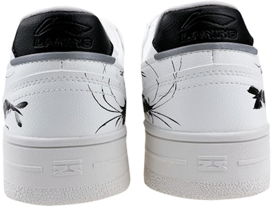 【定制球鞋】 LiNing李寧 天迹 是在玩鞋 水墨 蝦 潑墨 中國風 暈染 簡約 低幫 板鞋 女款 白黑 Purchase 【定制球鞋】 LiNing李寧 天迹 是在玩鞋 水墨 蝦 潑墨 中國風 暈染 簡約 低幫 板鞋 女款 白黑