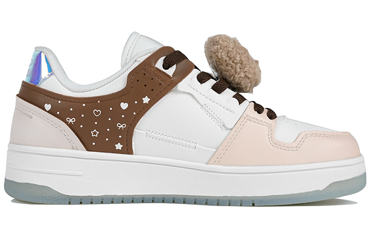 Order (W) 리닝 천기 9 '레이저 브라운 베어' 커스텀 슈즈 AGCP362-8(Team陆-棕熊轻定制QD)