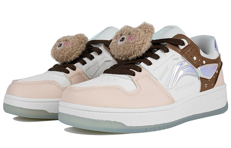 Lookbook (W) 리닝 천기 9 '레이저 브라운 베어' 커스텀 슈즈 AGCP362-8(Team陆-棕熊轻定制QD)