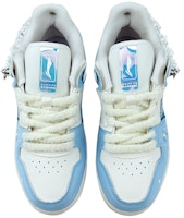 【定制球鞋】 LiNing李宁 天跡 是在玩鞋 低幫 新年禮盒 CNY 鏤射鏈條 塗鴉 流淌 低幫 板鞋 女款 白藍 Shop 【定制球鞋】 LiNing李宁 天跡 是在玩鞋 低幫 新年禮盒 CNY 鏤射鏈條 塗鴉 流淌 低幫 板鞋 女款 白藍