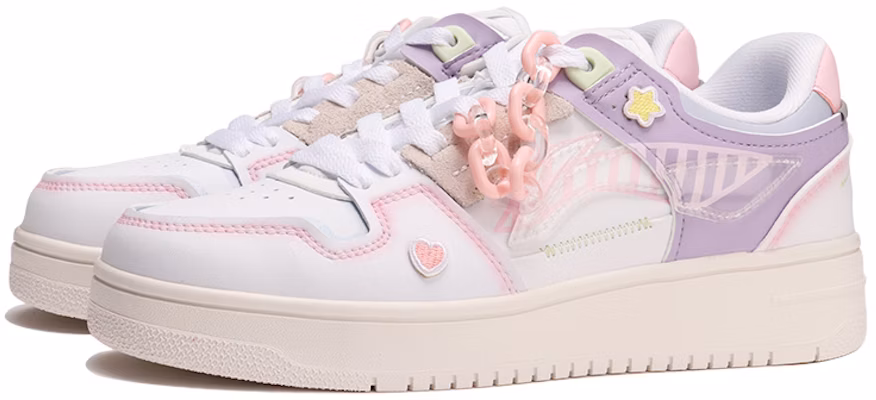 (W) 리닝 천기 로우 "핑크 애니메이션 자수" (Li-Ning Cheongi Low "Pink Anime Jasu") AGCP362-12(TeamThree-女款二次元QD) Lookbook (W) 리닝 천기 로우 "핑크 애니메이션 자수" (Li-Ning Cheongi Low "Pink Anime Jasu") AGCP362-12(TeamThree-女款二次元QD)