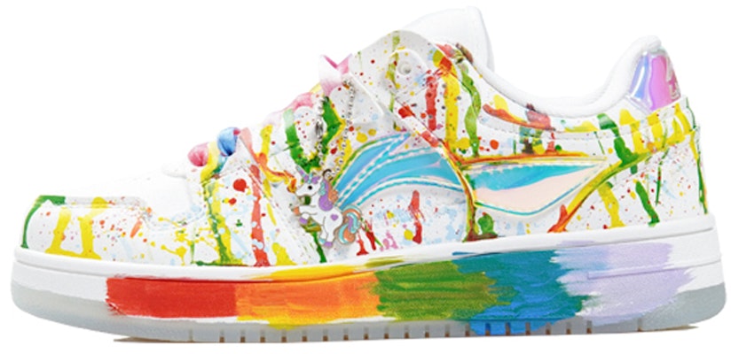 (W) 리닝 천지 로우 '스플래터 레인보우 유니콘 레이저' (Li-Ning 천지 로우 '스.레.유.레') AGCP362-8(Team-P泼墨独角兽女款) Buy (W) 리닝 천지 로우 '스플래터 레인보우 유니콘 레이저' (Li-Ning 천지 로우 '스.레.유.레') AGCP362-8(Team-P泼墨独角兽女款)