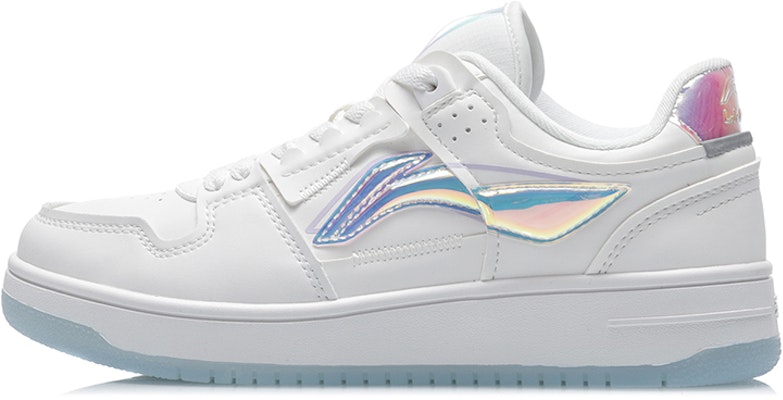 (W) 리닝 천지 로우 '스플래터 레인보우 유니콘 레이저' (Li-Ning 천지 로우 '스.레.유.레') AGCP362-8(Team-P泼墨独角兽女款) 2