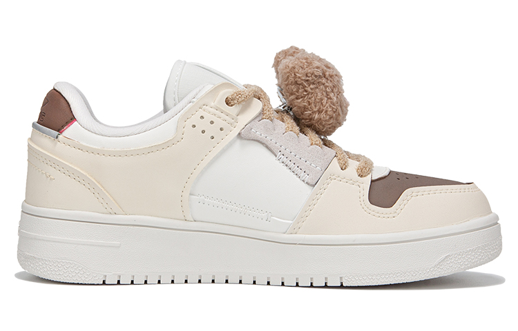 Order (W) 리닝 천기 205 '화이트 브라운 - 녹은 아이스크림 곰' (Li-Ning Tianji 205 '화이트 브라운 - 녹은 아곰') AGCS392-1(Teamfour-女款小熊)