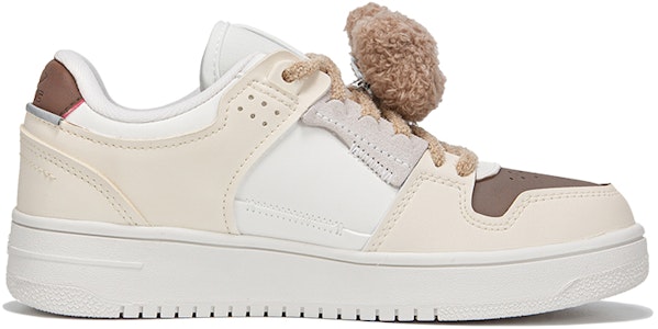 (W) Zapatillas Li-Ning Tianji NO.205 'Blanco Marrón - Oso Helado Derretido' AGCS392-1(Teamfour-女款小熊) Order (W) Zapatillas Li-Ning Tianji NO.205 'Blanco Marrón - Oso Helado Derretido' AGCS392-1(Teamfour-女款小熊)