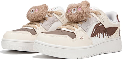 (W) 리닝 천기 205 '화이트 브라운 - 녹은 아이스크림 곰' (Li-Ning Tianji 205 '화이트 브라운 - 녹은 아곰') AGCS392-1(Teamfour-女款小熊) Lookbook (W) 리닝 천기 205 '화이트 브라운 - 녹은 아이스크림 곰' (Li-Ning Tianji 205 '화이트 브라운 - 녹은 아곰') AGCS392-1(Teamfour-女款小熊)