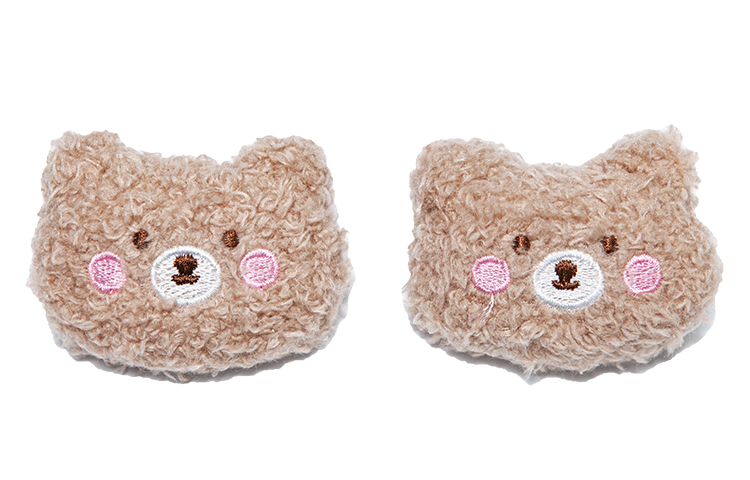 Details for (W) 리닝 천기 205 '화이트 브라운 - 녹은 아이스크림 곰' (Li-Ning Tianji 205 '화이트 브라운 - 녹은 아곰') AGCS392-1(Teamfour-女款小熊)