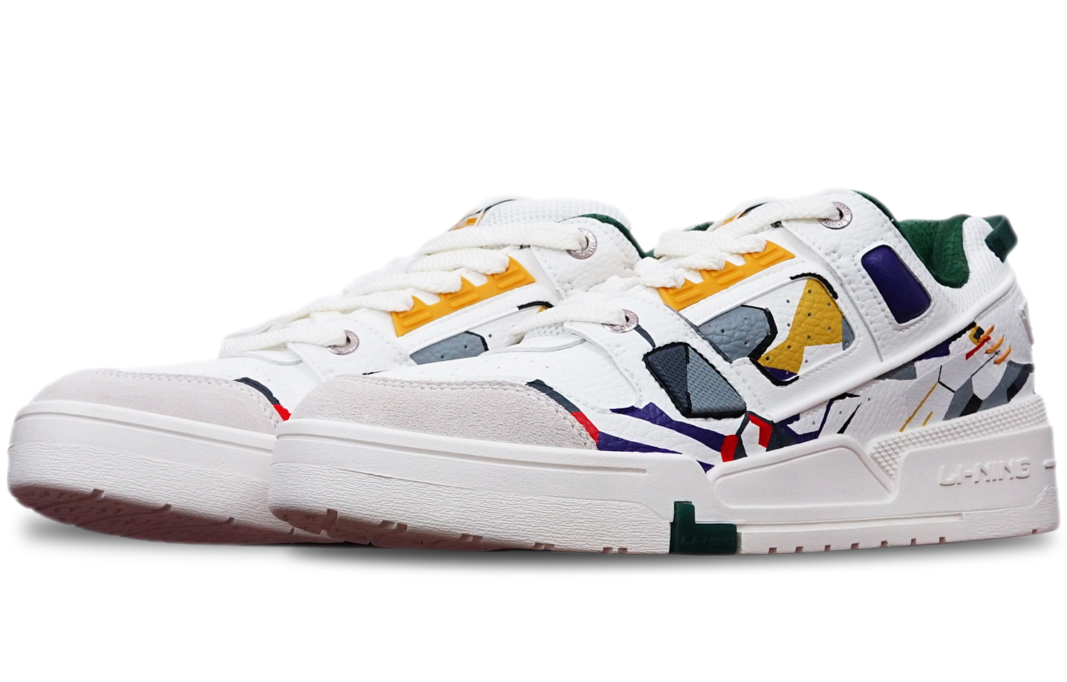 Lookbook (W) [定制鞋] 李宁子弹头‘赛博朋克机甲灰白紫’ AGCR400-1(TeamT-天蚀高达女风灰白紫)