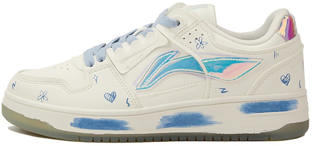 (W) 리닝 웨이드 '아카데미 낙서' 커스텀 슈즈 (67 characters) AGCP362-8(Team15-女款手绘涂鸦小清新白蓝) Buy (W) 리닝 웨이드 '아카데미 낙서' 커스텀 슈즈 (67 characters) AGCP362-8(Team15-女款手绘涂鸦小清新白蓝)